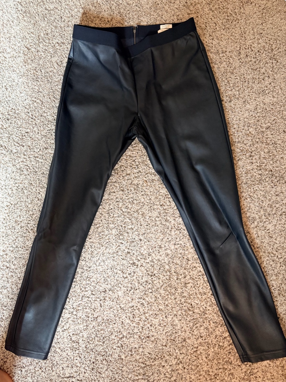 J Crew Leather Gigi Pant